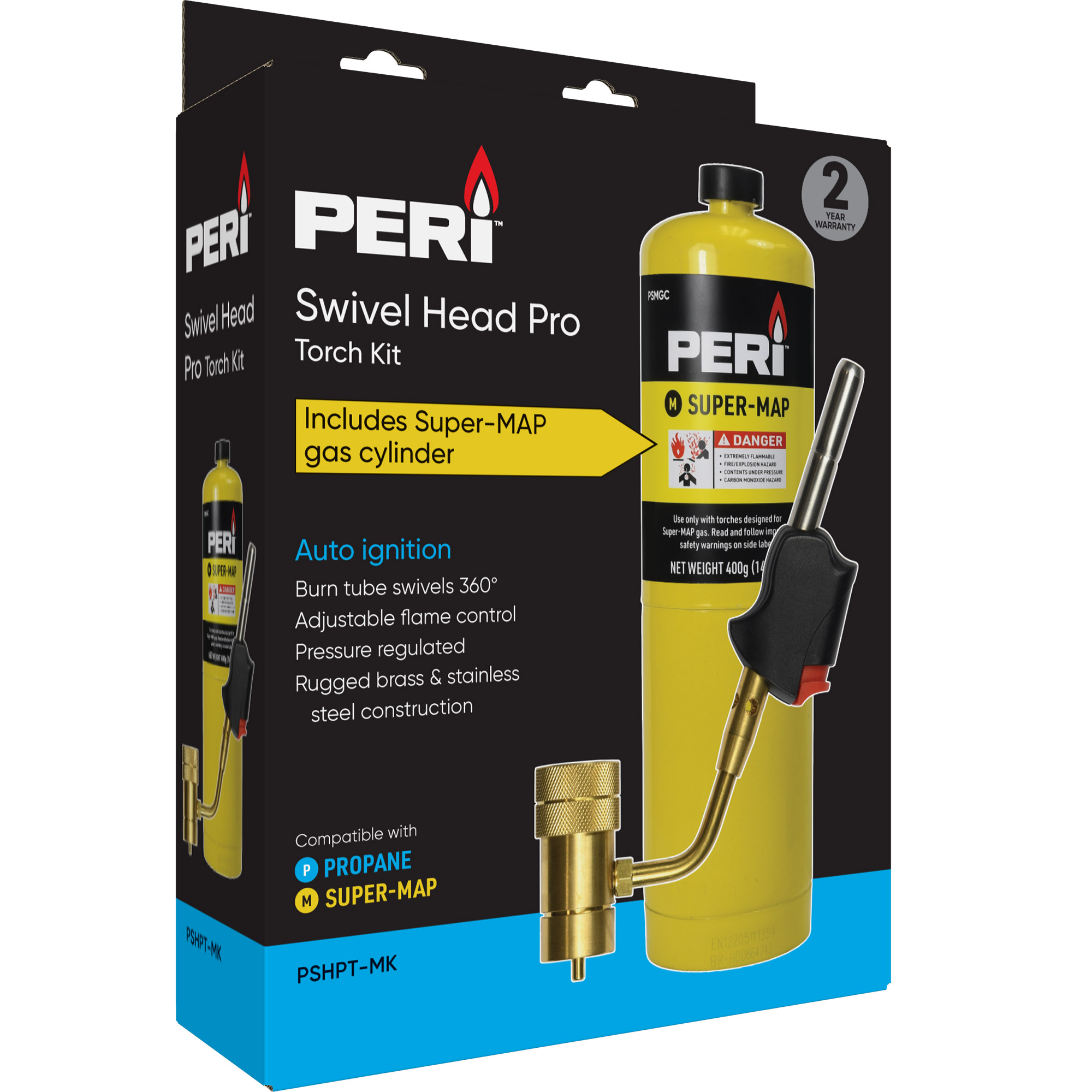 SWIVEL HEAD PRO TORCH KIT – Peri™